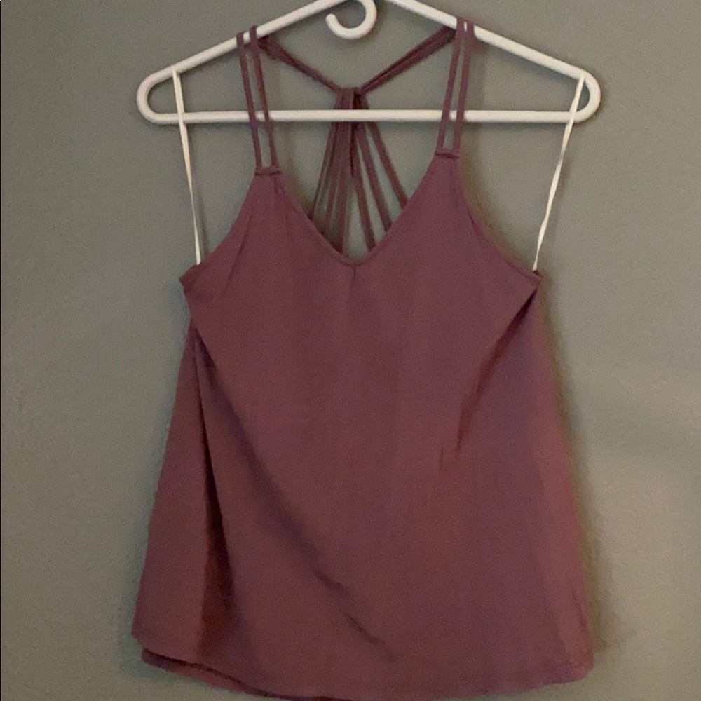 Strappy tank/blouse
